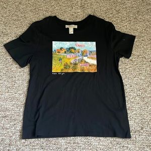 Van Gogh graphic tee